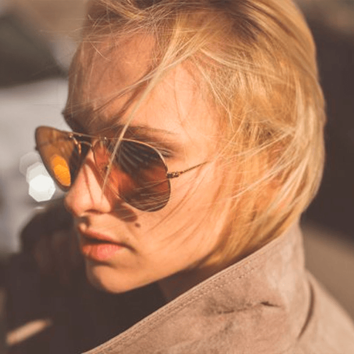 Gafas de Sol Ray Ban Aviador RB3025 001/4F Color Dorado Talla 58mm 5