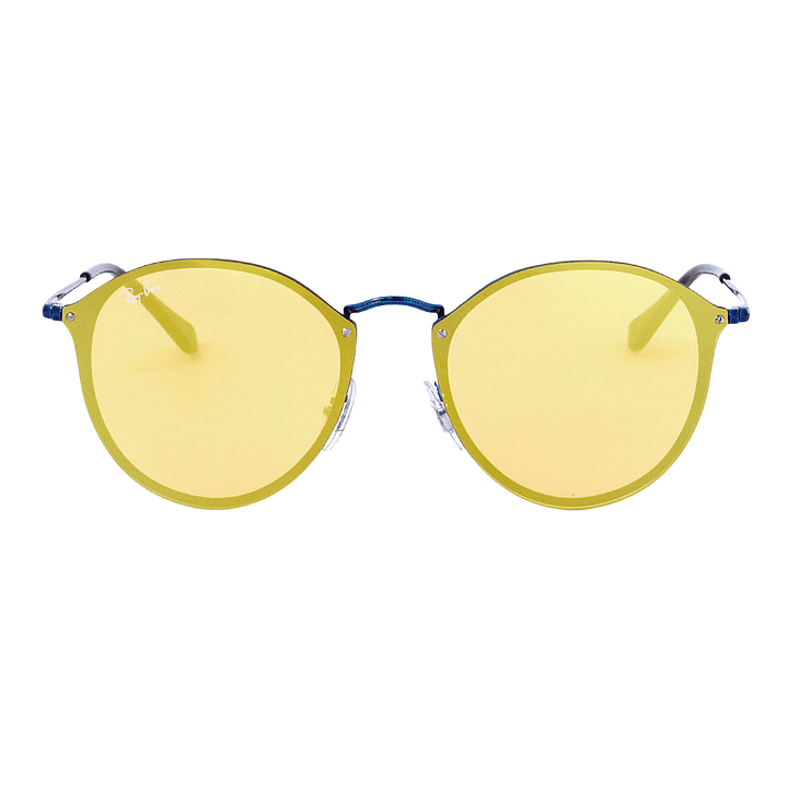 Gafas de Sol Ray Ban Blaze Round RB3574N 9037/7J Color Amarillo Talla 59mm 3