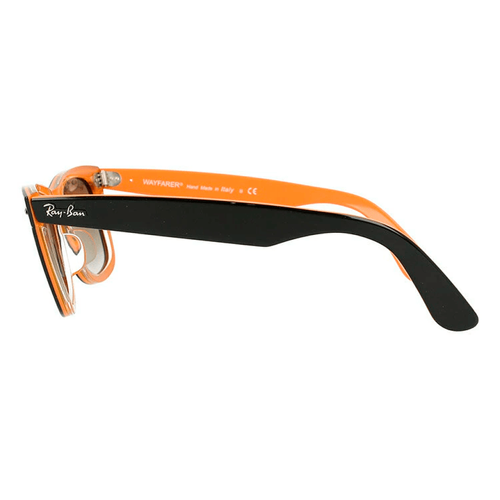 Gafas de Sol Ray Ban  Wayfarer RB2140 1002/51 Negro y Naranja Talla 50mm 2