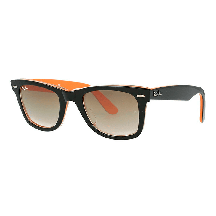 Gafas de Sol Ray Ban  Wayfarer RB2140 1002/51 Negro y Naranja Talla 50mm 1