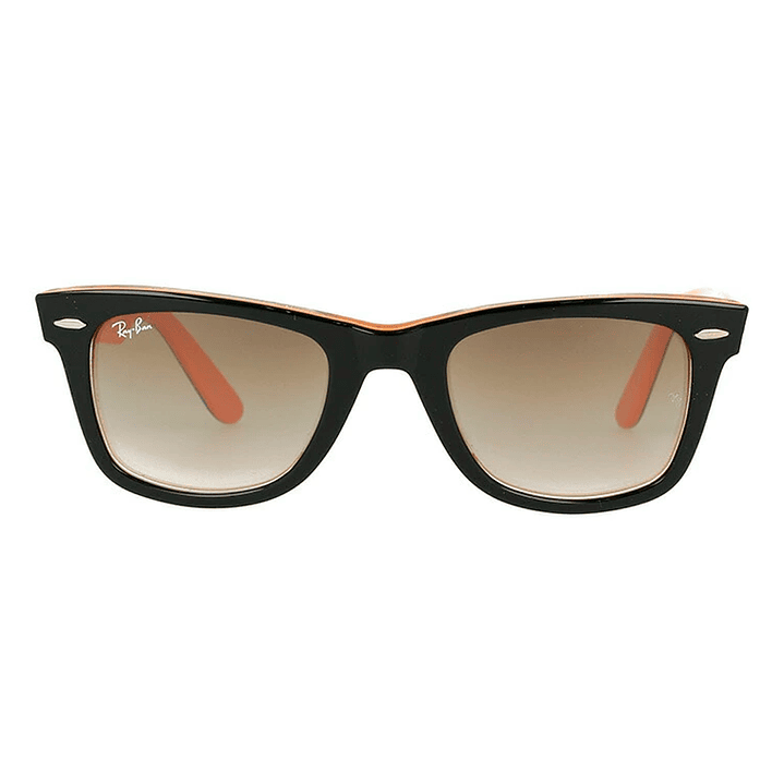 Gafas de Sol Ray Ban  Wayfarer RB2140 1002/51 Negro y Naranja Talla 50mm 3