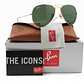 Gafas de Sol Ray Ban Aviador RB3026 L2846 Color Dorado Talla 62mm - Miniatura 1
