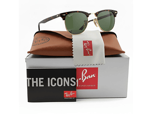 Gafas de Sol Ray Ban Clubmaster RB3016 W0366 Color Marrón Talla 51mm