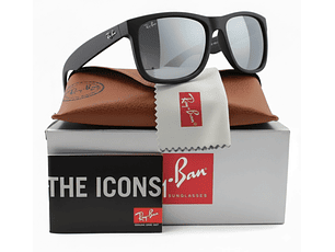 Gafas de Sol Ray Ban Wayfarer Justin RB4165 622/6G Color Negro Talla 54mm