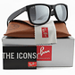 Gafas de Sol Ray Ban Wayfarer Justin RB4165 622/6G Color Negro Talla 54mm - Miniatura 1