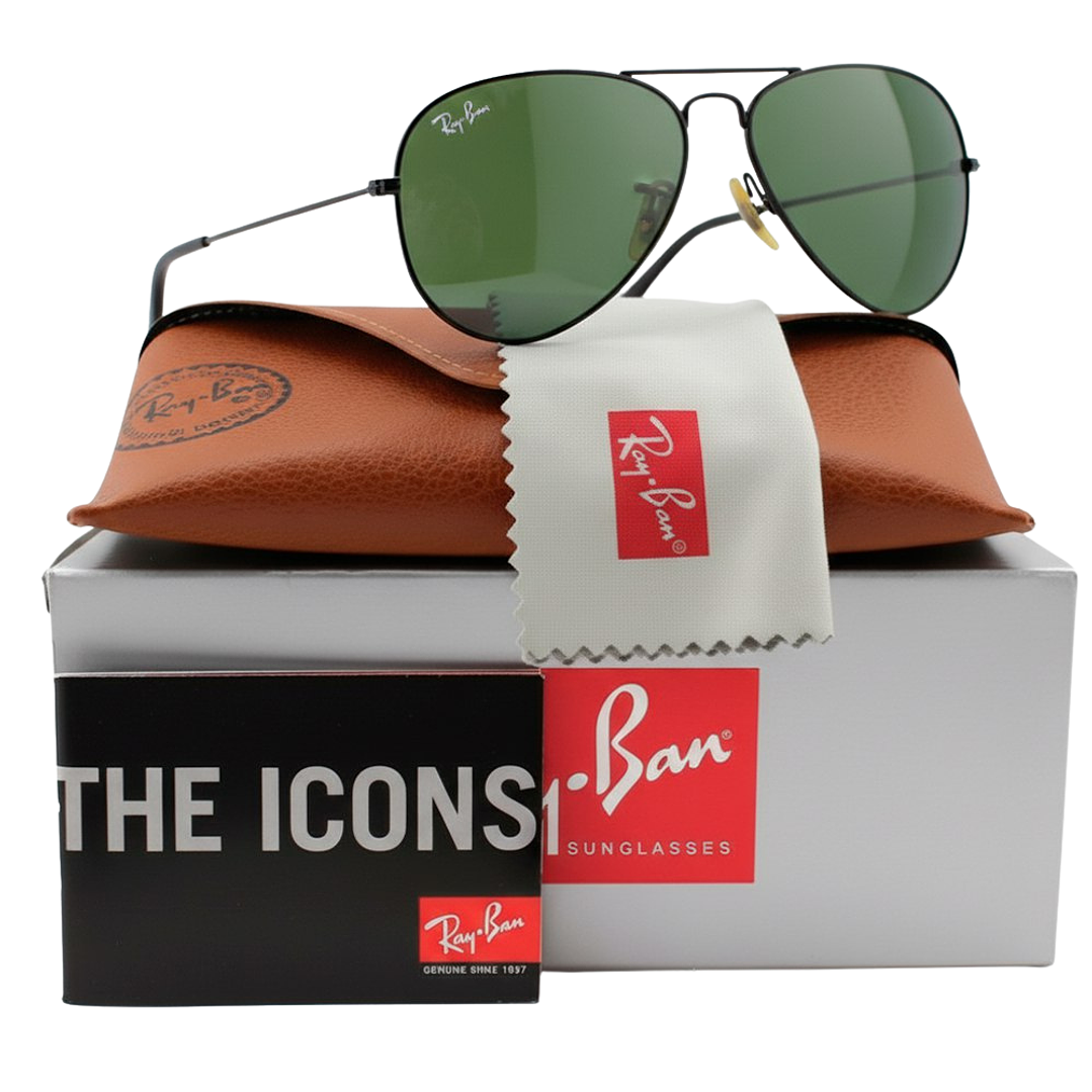 Gafas de Sol Ray Ban Aviador RB3026 L2821 Color Negro Talla 62mm 1