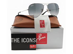 Gafas de Sol Ray Ban Aviador RB3025 003/32 Gris Degrade Talla 58mm