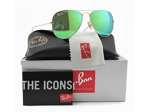 Gafas de Sol Ray Ban Aviador RB3025 112/19 Color Verde Talla 58mm