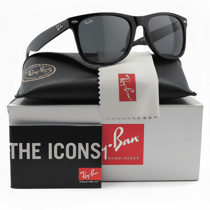 Gafas de Sol Ray Ban Wayfarer RB2140 901/R5 Color Azul Talla 50mm 1