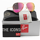 Gafas de Sol Ray Ban Aviador RB3025 112/4T Color Rosado Talla 58mm - Miniatura 1