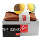 Gafas de Sol Ray Ban Aviador RB3025 112/93 Color Dorado Talla 58mm - Miniatura 1