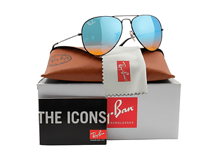 Gafas de Sol Ray Ban Aviador RB3025 002/40 Color Celeste Talla 58mm