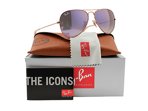 Gafas de Sol Ray Ban Aviador RB3025 167/1M Color Morado Talla 58mm