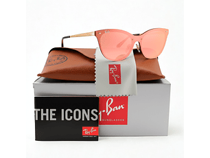 Gafas de Sol Ray Ban Blaze Eye Cat RB3580N 043/E4 Color Rosado Talla 43mm