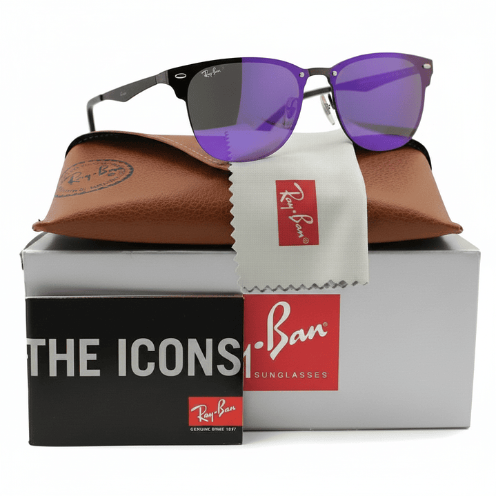 Gafas de Sol Ray Ban Eye cat RB3576N 9035/1U Color Violeta Talla 47mm 1