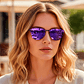 Gafas de Sol Ray Ban Eye cat RB3576N 9035/1U Color Violeta Talla 47mm - Miniatura 8