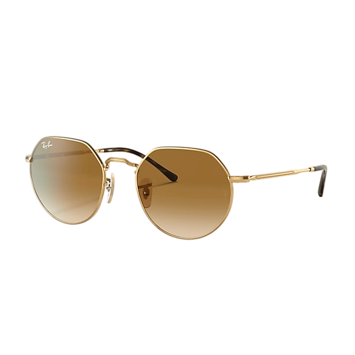 Gafas De Sol Ray Ban Round Jack RB3565 001/51 Marron 53mm 1