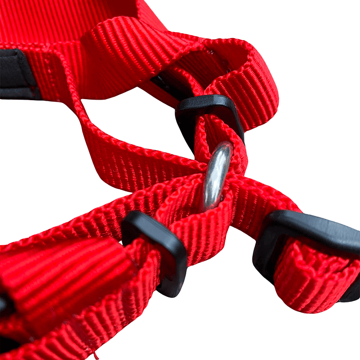Correa Viajera Color Rojo para Mascota Talla L 6