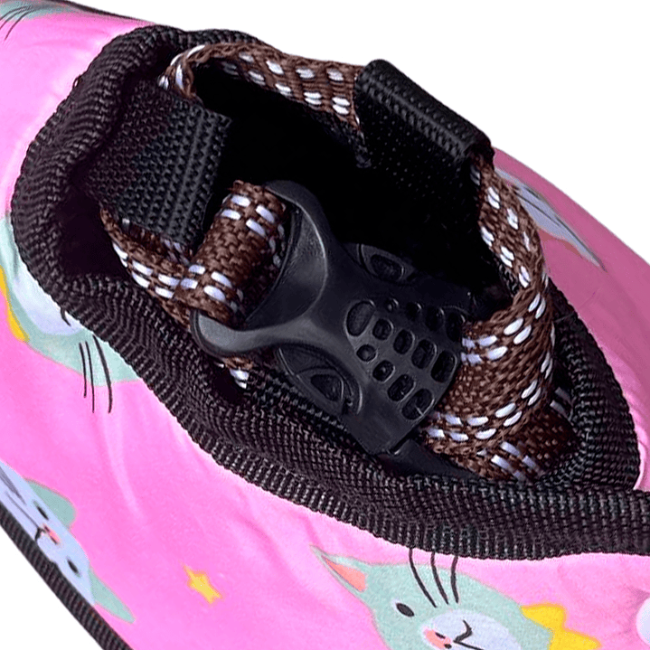 Cono para Mascota Color Rosa con Diseño de Gatos Talla 2 5