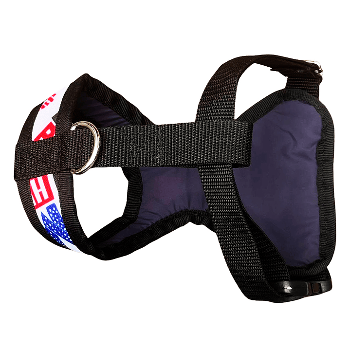 Pechera Básica para Mascotas Color Blanco Talla XS 4