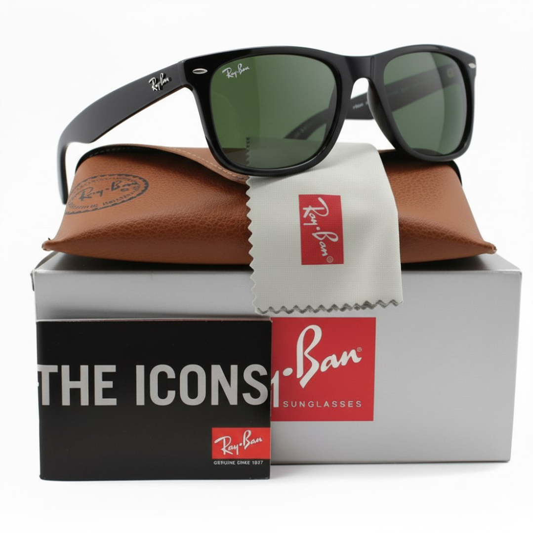 Gafas de Sol Ray Ban Wayfarer RB2140 901 Color Negro Talla 50mm 2