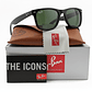 Gafas de Sol Ray Ban Wayfarer RB2140 901 Color Negro Talla 50mm - Miniatura 2