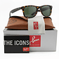 Gafas de Sol Ray Ban Wayfarer RB2140 902 Color Marrón Tortuga Talla 50mm - Miniatura 1
