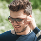 Gafas de Sol Ray Ban Highstreet RB4147 710/51 Color Marron Degrade Talla 60mm - Miniatura 6