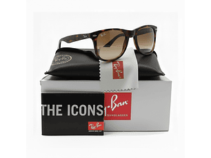 Gafas de Sol Ray Ban Wayfarer RB2140 902/51 Color Marron Tortuga Talla 50mm