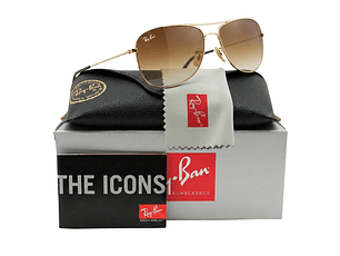 Gafas de Sol Ray Ban Aviador Caravan RB3136 001/51 Color Marron Degrade Talla 58mm