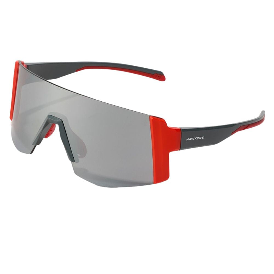 Gafas de Sol Deportivo Hawkers Lynx Small Rojo y Gris Espejado Unisex Talla 151mm 1