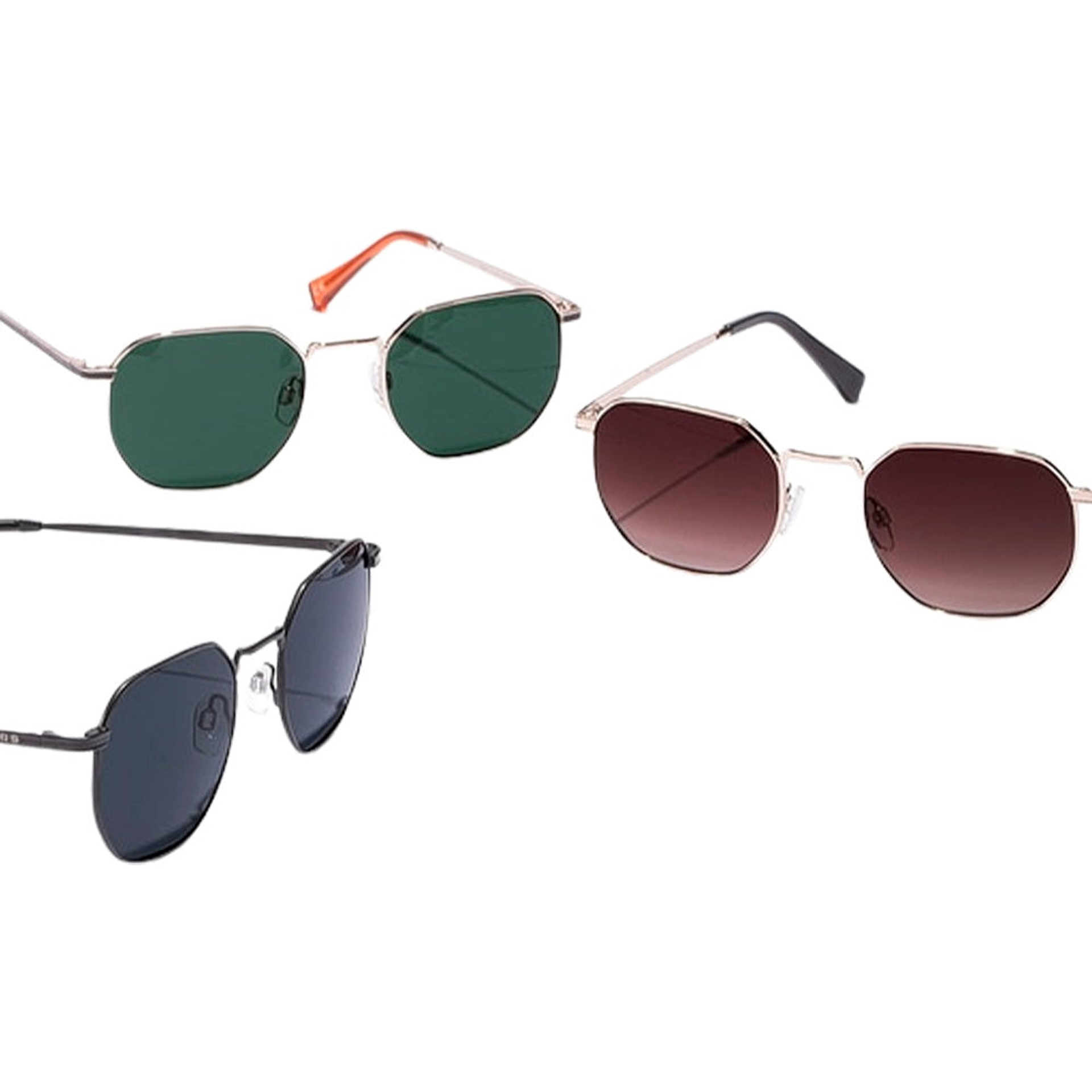 Gafas de Sol Hawkers Sixgon Marron Unisex Talla 51mm 5