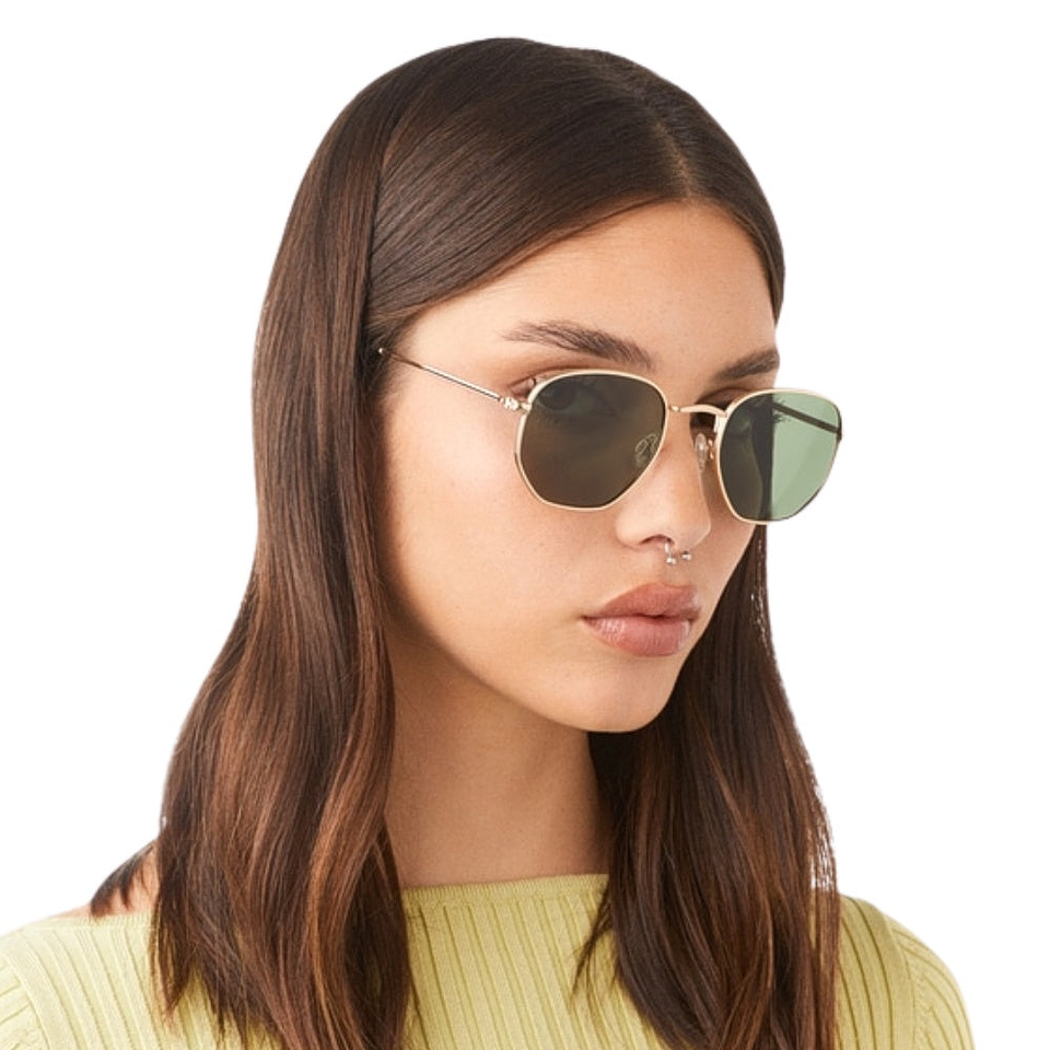 Gafas de Sol Polarizado Hawkers Sixgon Drive Verde Unisex Talla 50mm 5
