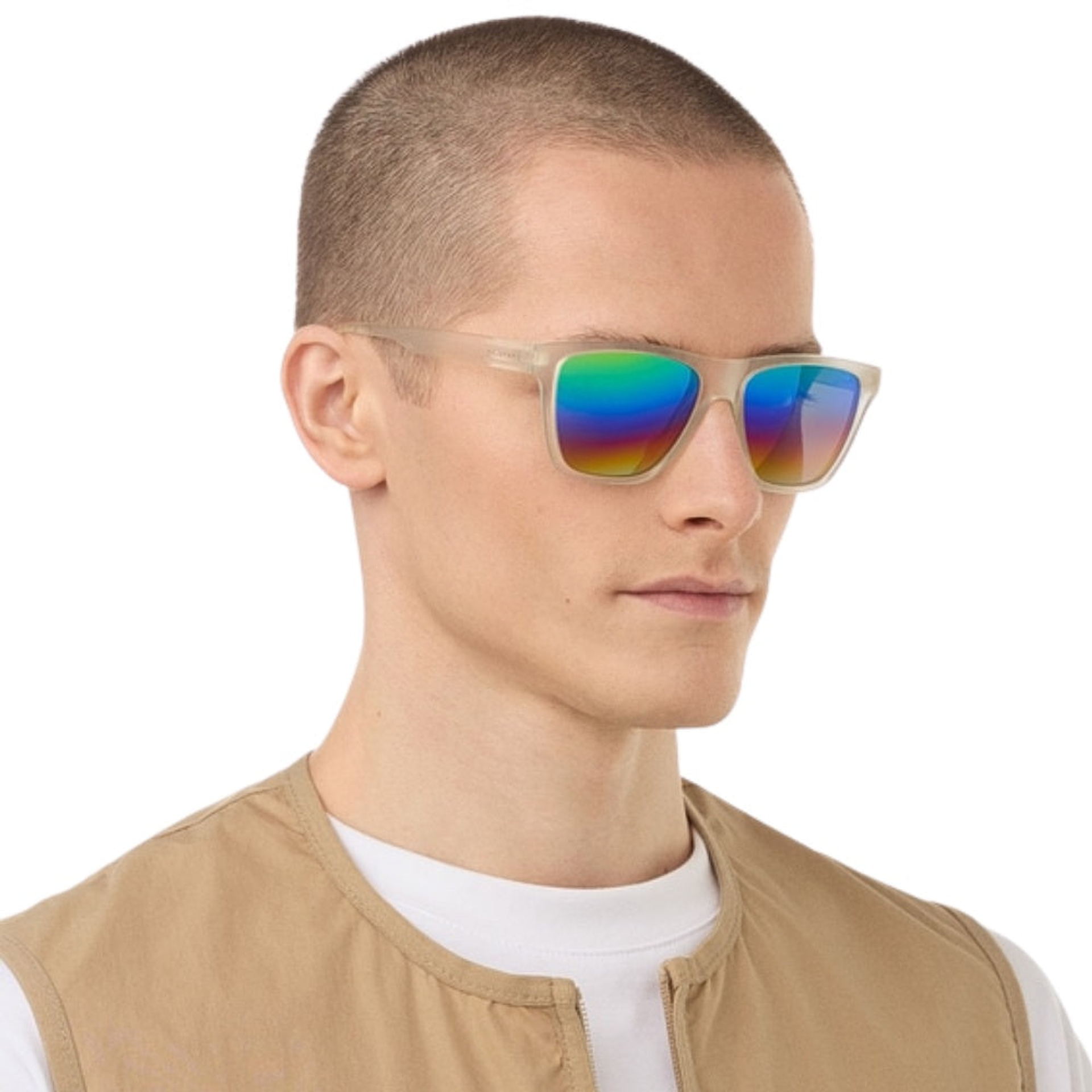 Gafas de Sol Polarizado Hawkers One Life Style Rodeo Blanco Transparente Unisex Talla 53mm 7