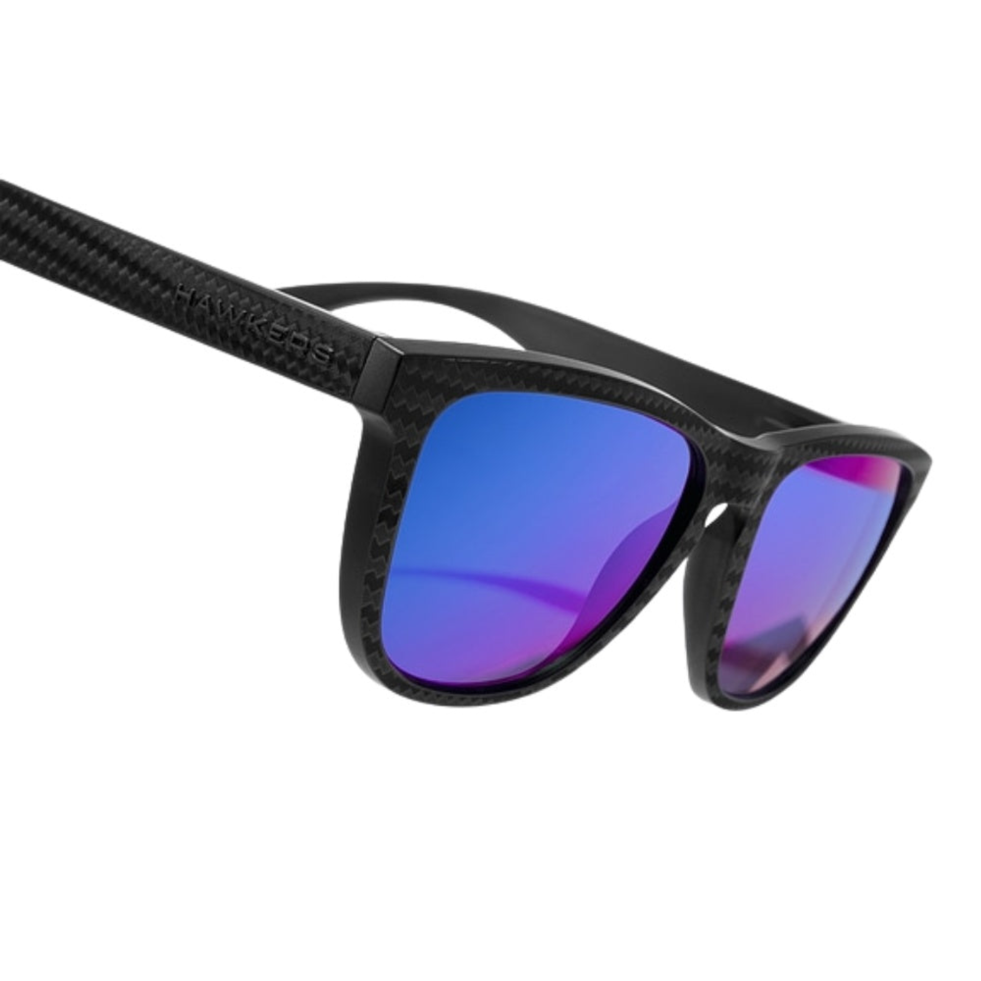 Gafas de Sol Polarizado Hawkers One Raw Carbono Azul Espejado Unisex Talla 54mm 4
