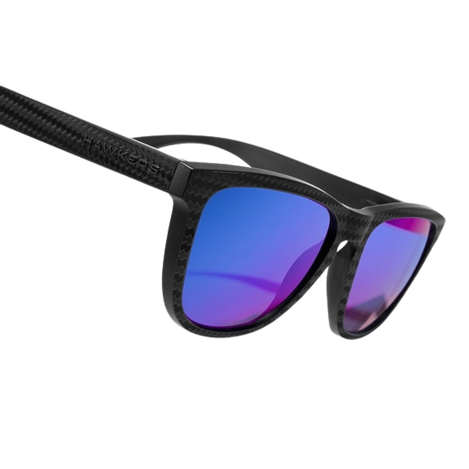 Gafas de Sol Polarizado Hawkers One Raw Carbono Azul Espejado Unisex Talla 54mm 4