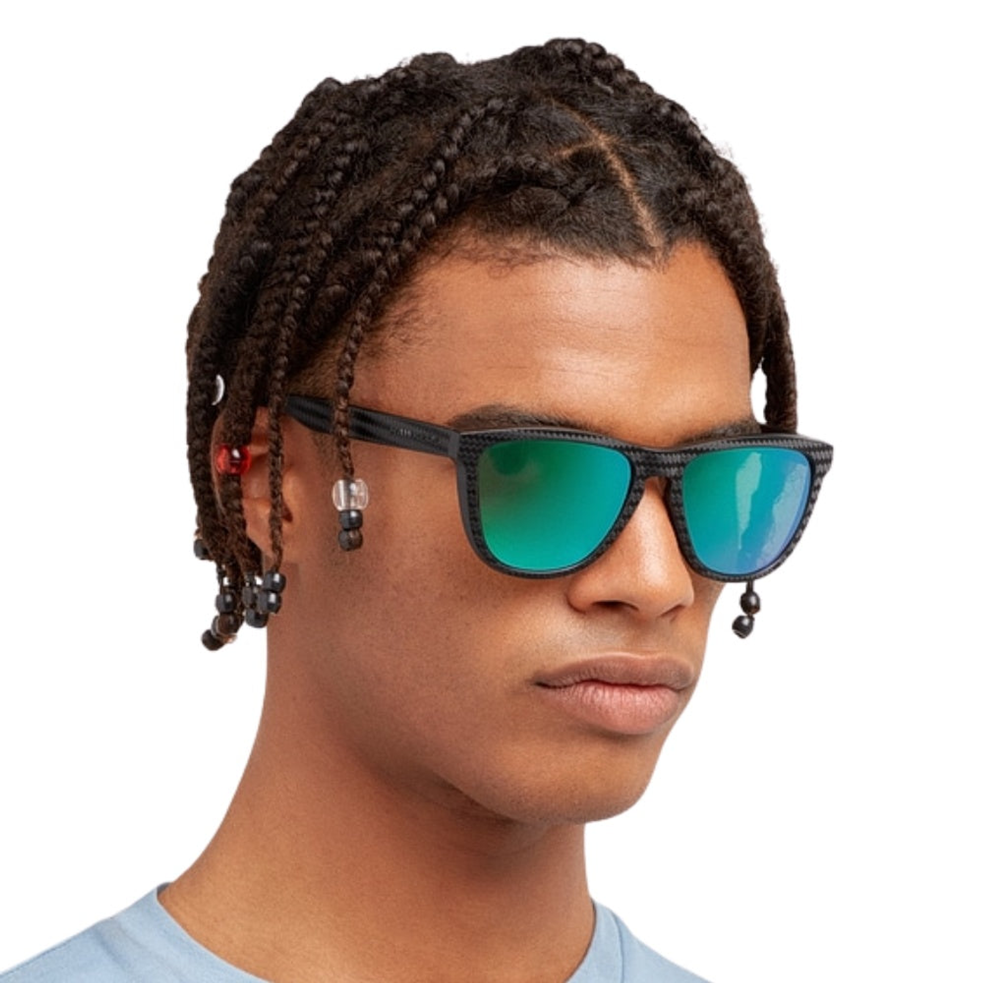 Gafas de Sol Polarizado Hawkers One Raw Carbono Verde Espejado Unisex Talla 54mm 7