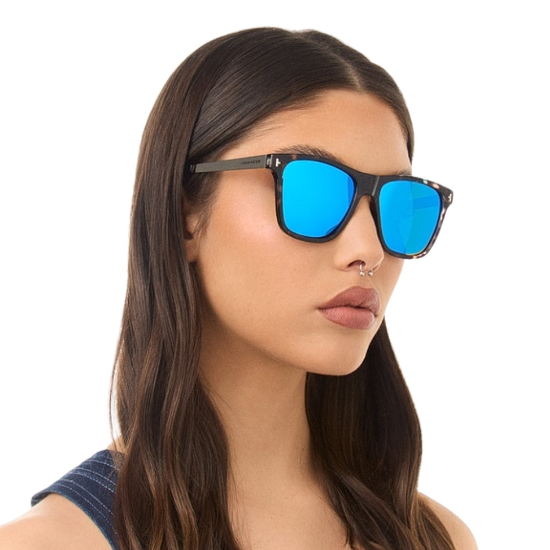 Gafas de Sol Polarizado Hawkers One Life Style Metal Azul Espejado Unisex Talla 54mm 6