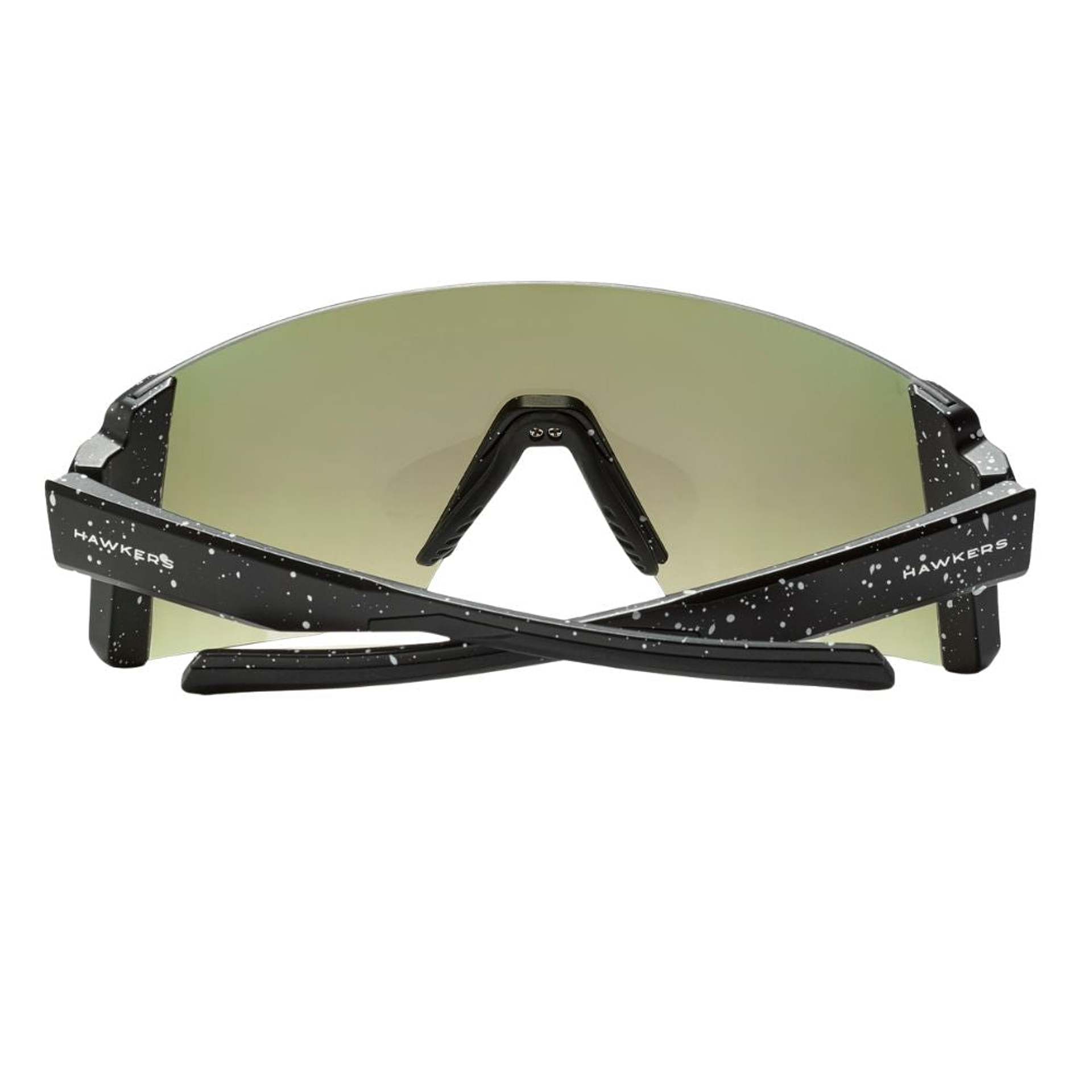 Gafas de Sol Deportivo Hawkers Lynx Small Verde Espejado Unisex Talla 151mm 4
