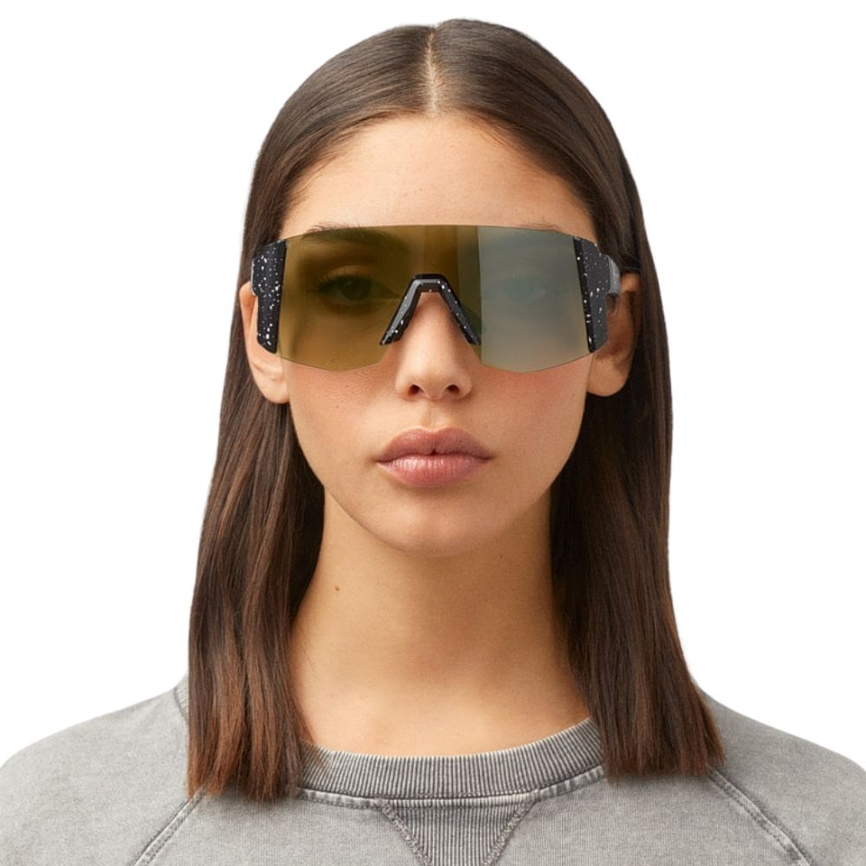 Gafas de Sol Deportivo Hawkers Lynx Small Verde Espejado Unisex Talla 151mm 8