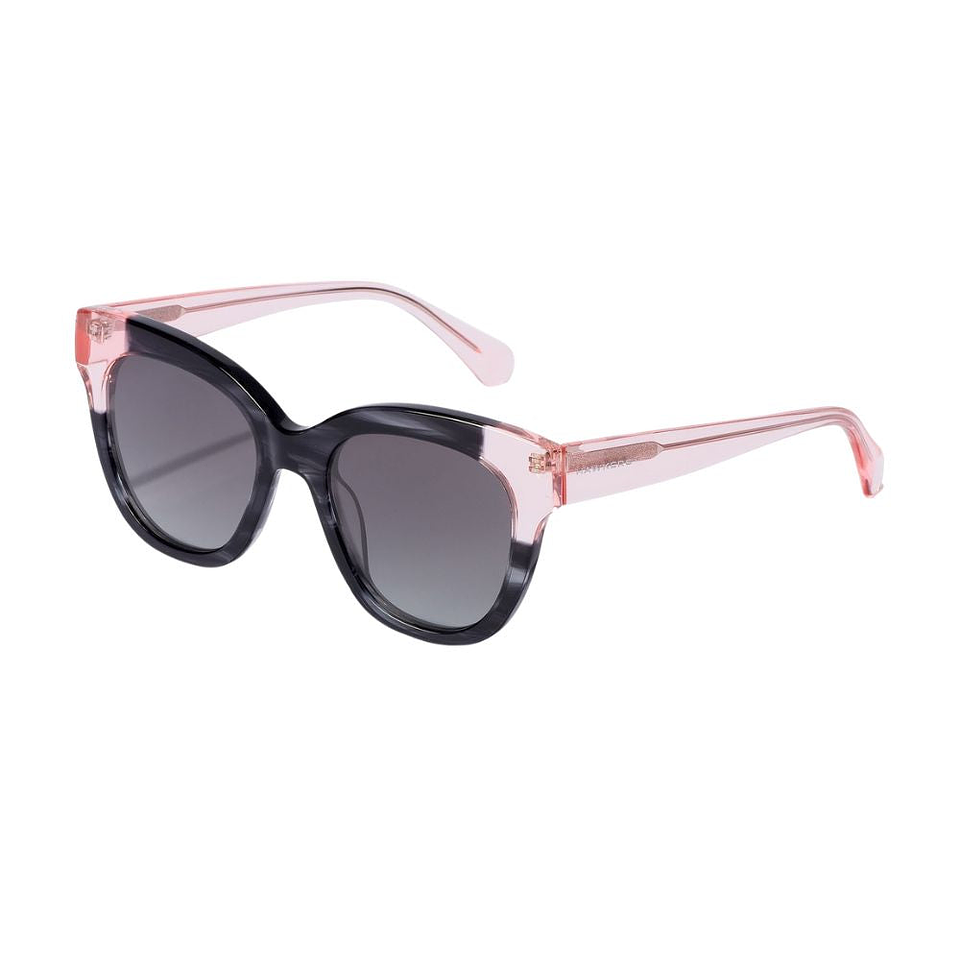 Gafas de Sol Hawkers Audrey Negro y Rosa Semitransparente Unisex Talla 52mm 1