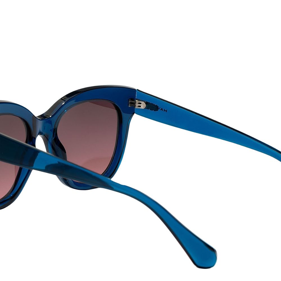 Gafas de Sol Hawkers Audrey Azul Semitransparente Unisex Talla 52mm 4