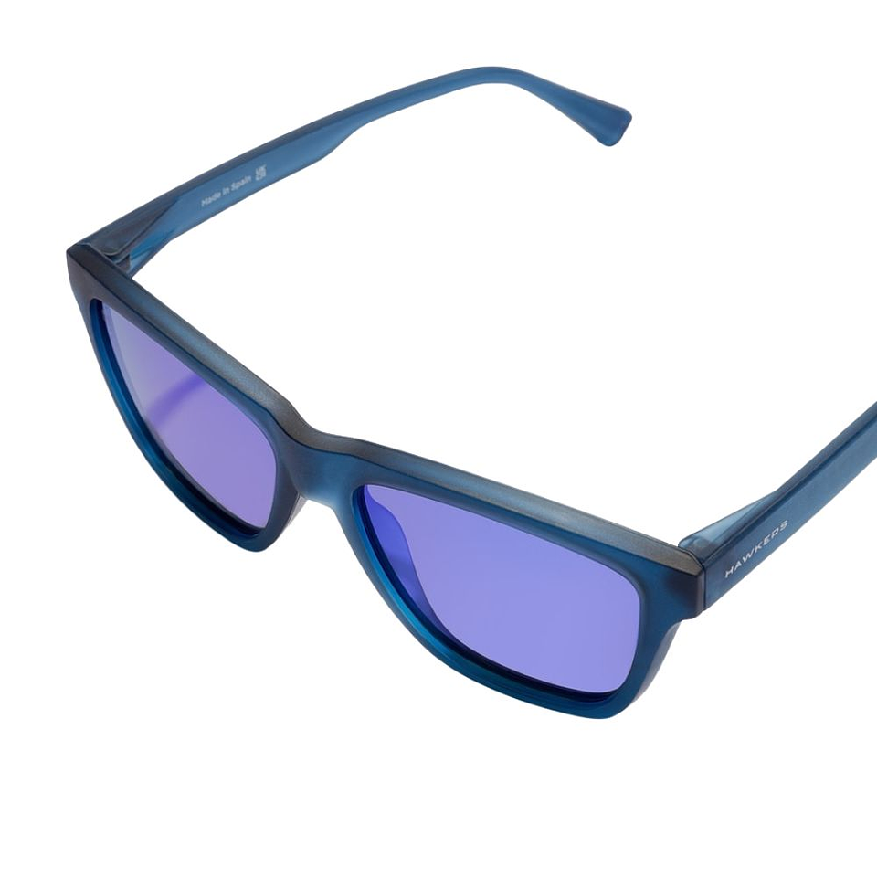 Gafas de Sol Polarizado Hawkers One Life Style Raw Azul Mate Unisex Talla 54mm 5