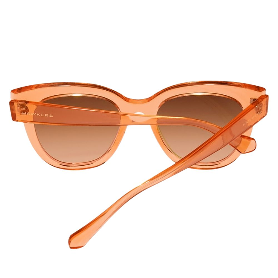 Gafas de Sol Hawkers Audrey Naranja Transparente Unisex Talla 52mm 3
