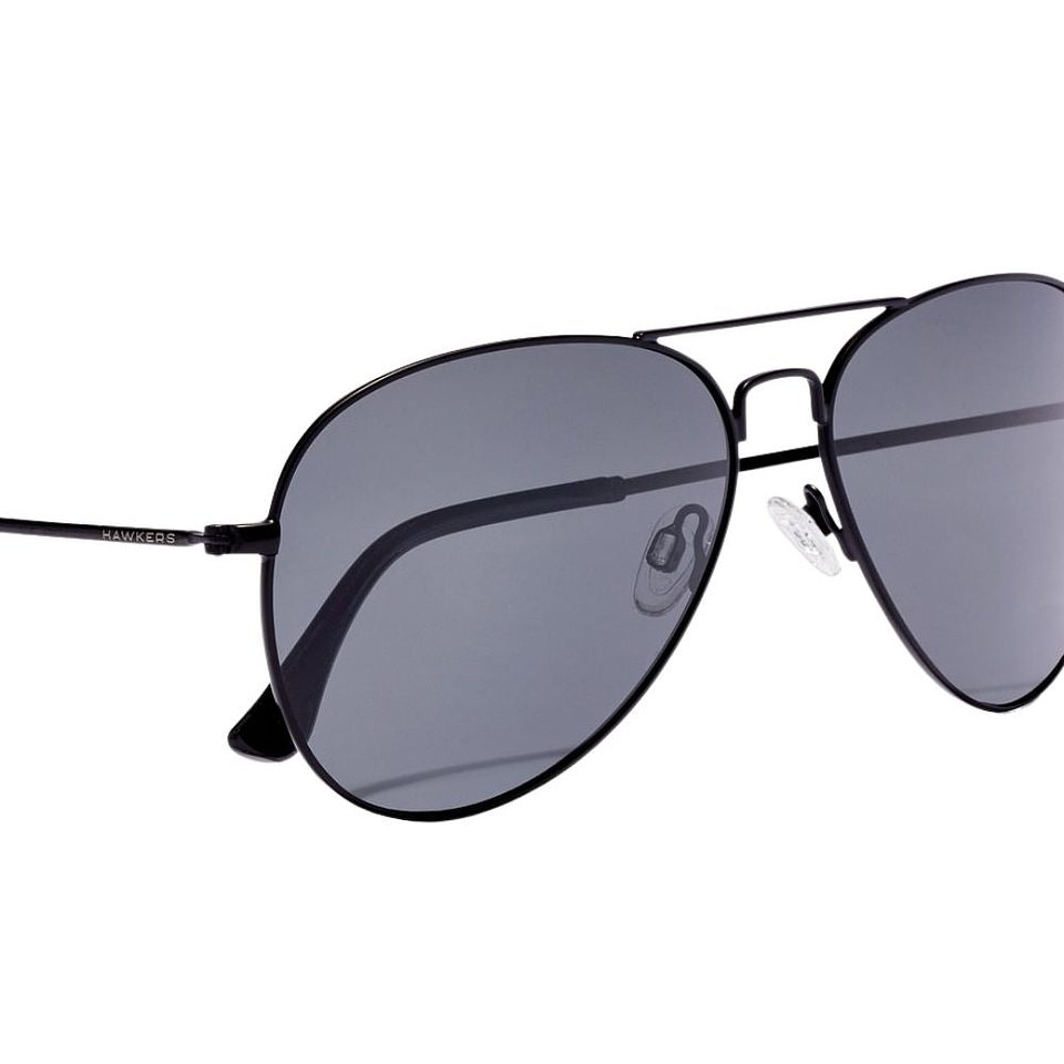 Gafas de Sol Polarizado Hawkers Hawk Aviador Negro Unisex Talla 61mm 4