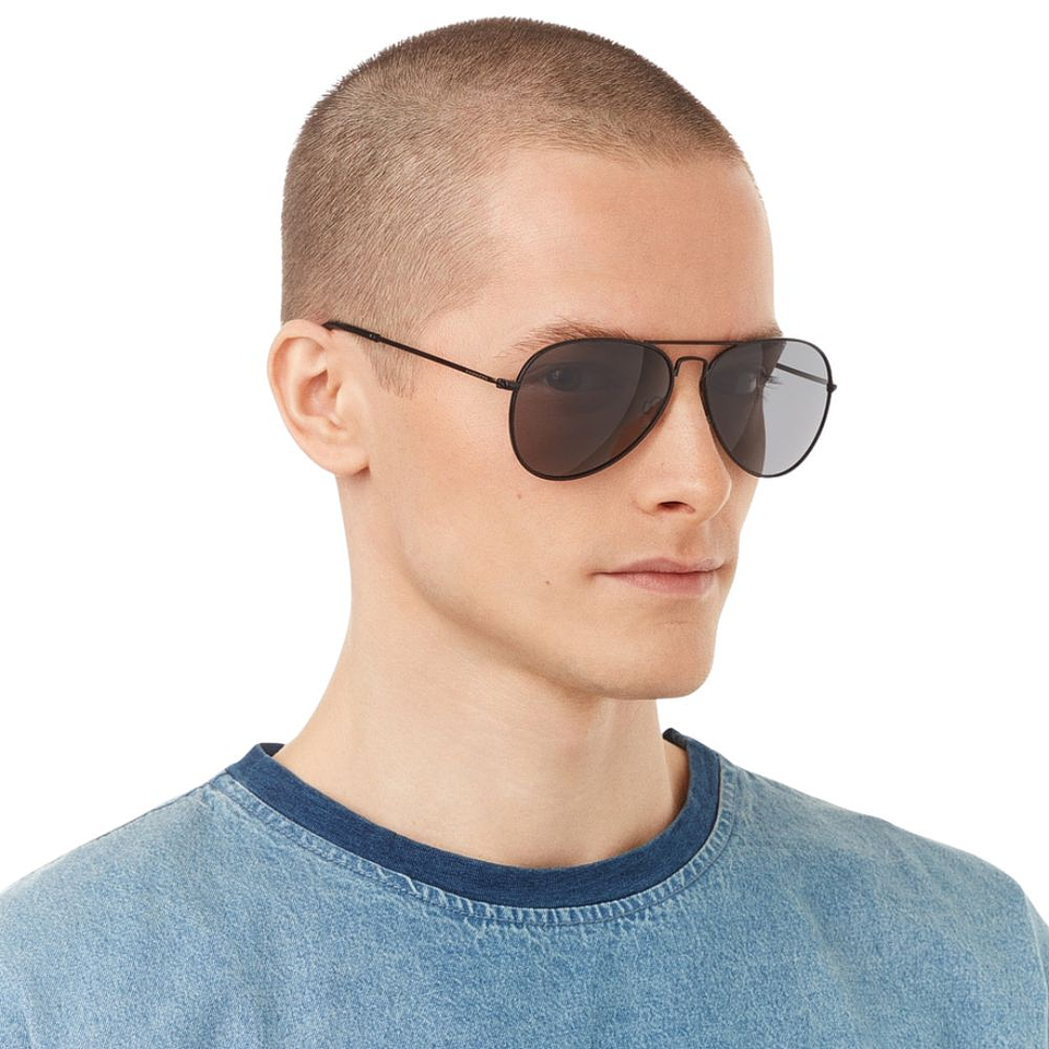 Gafas de Sol Polarizado Hawkers Hawk Aviador Negro Unisex Talla 61mm 7