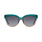 Gafas de Sol Hawkers Audrey Verde con Beige Semitransparente Unisex Talla 52mm - Miniatura 4