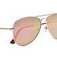 Gafas de Sol Polarizado Hawkers Hawk Aviador Oro Rosa Espejado Unisex Talla 61mm - Miniatura 4