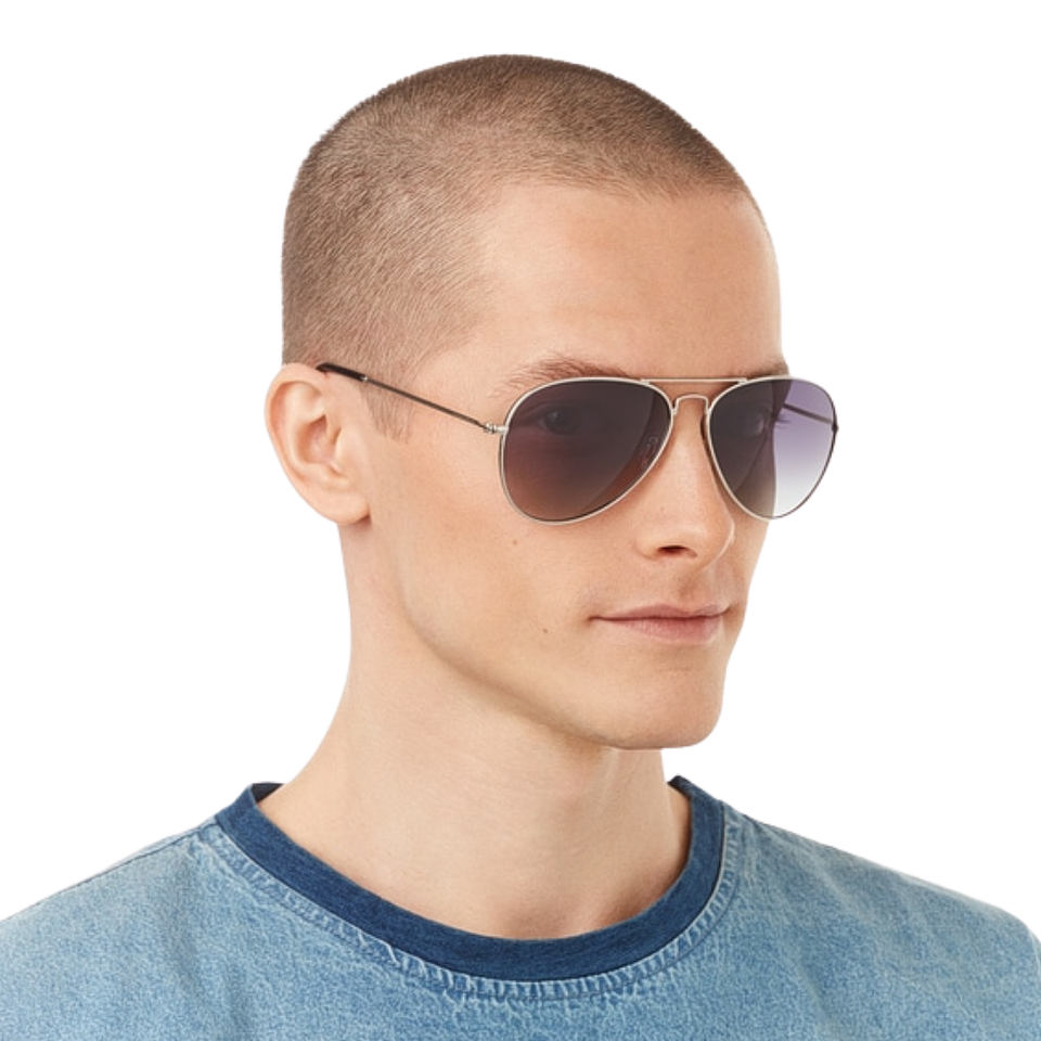 Gafas de Sol Polarizado Hawkers Hawk Aviador Gris Degrade Unisex Talla 61mm 7