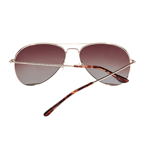 Gafas de Sol Polarizado Hawkers Hawk Aviador Marron Degrade Unisex Talla 61mm